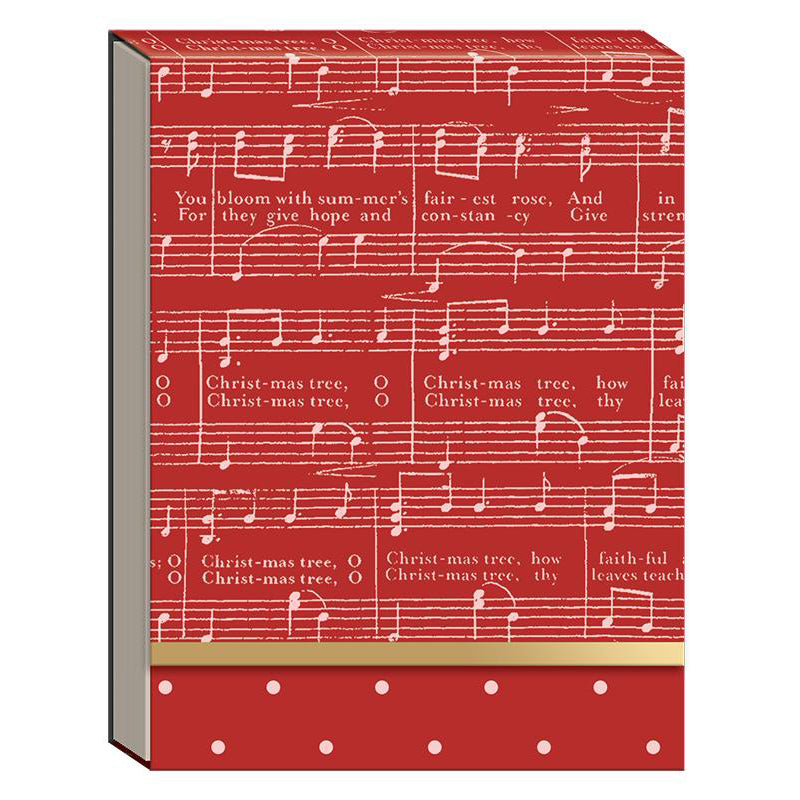 Berry & Pine Notepad with Magnetic Closure