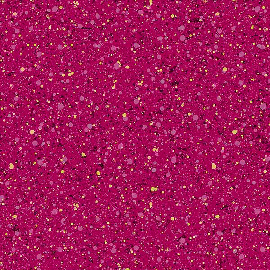 Northcott Gold Dust Plum Metallic 1 Yard Cut
