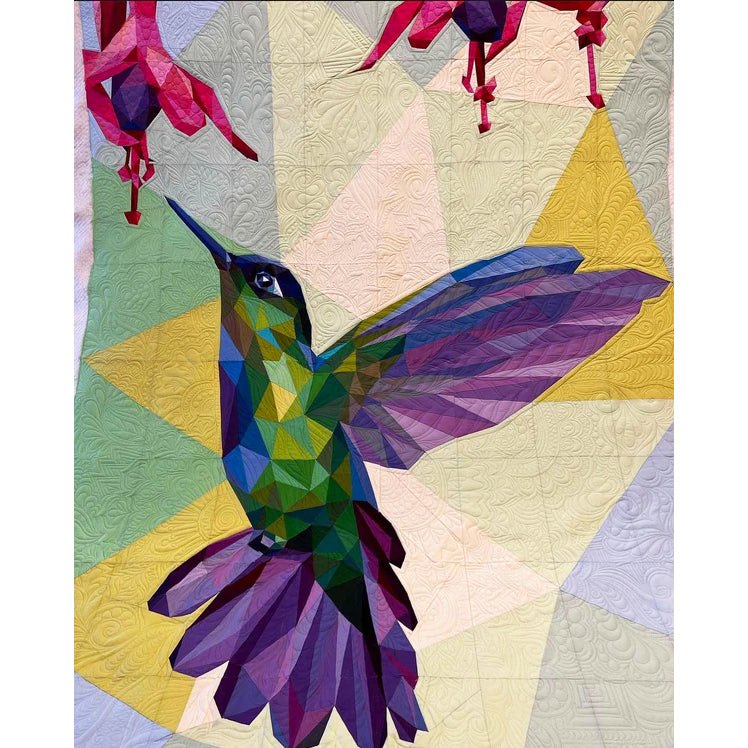 Big Hummer Foundation Paper Pieced Quilt Pattern by Legit Kits Design