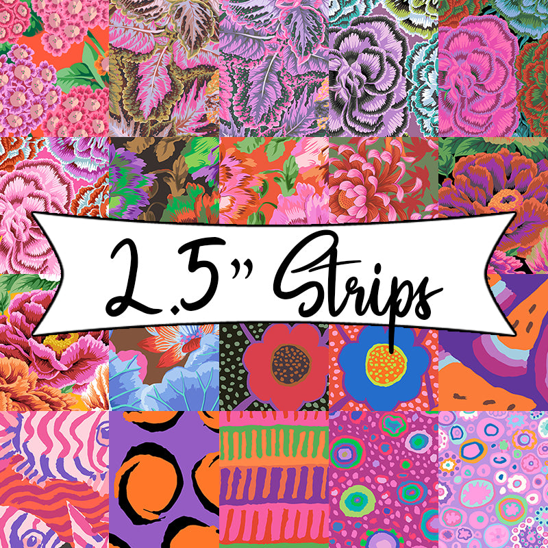 Kaffe Fassett Collective Fall 2025 Warm 2.5" Strips