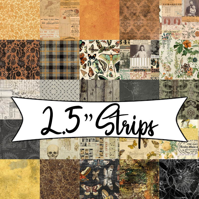 Eclectic Elements Palette - Seasonal Halloween 2.5" Strips
