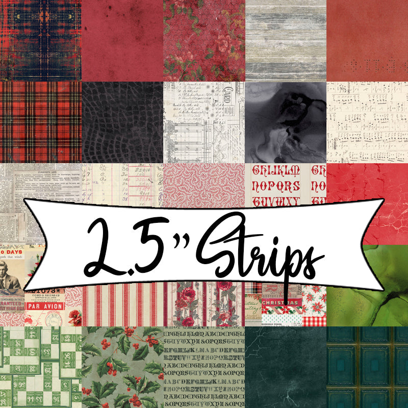 Eclectic Elements Palette - Seasonal Christmas 2.5" Strips