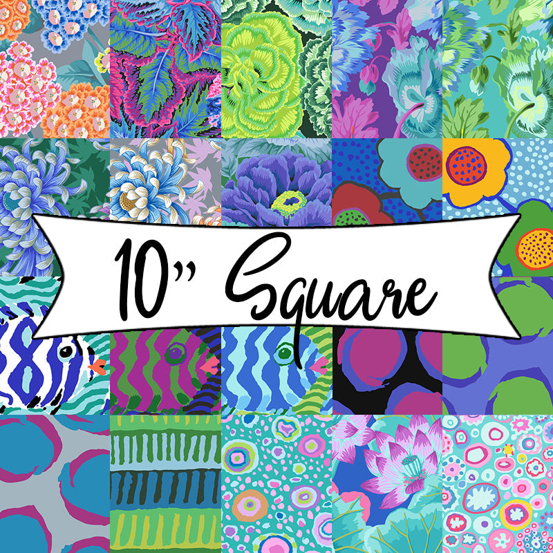 Kaffe Fassett Collective Fall 2025 Cool 10" Squares