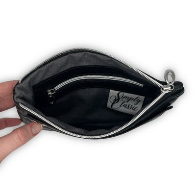 The Simply Classic Clutch Maker's Leather Kit - Black