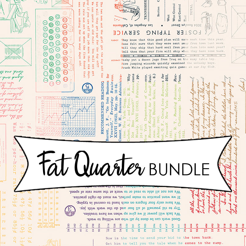 TYPE/ography Background Fat Quarter Bundle