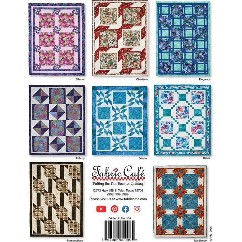 Big Block 3 - Yard Quilts Quilt Book from Fabric Cafe by Fabric Cafe