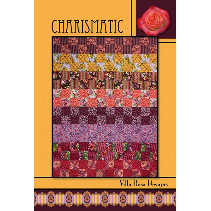 Charismatic Quilt Pattern by Villa Rosa Designs