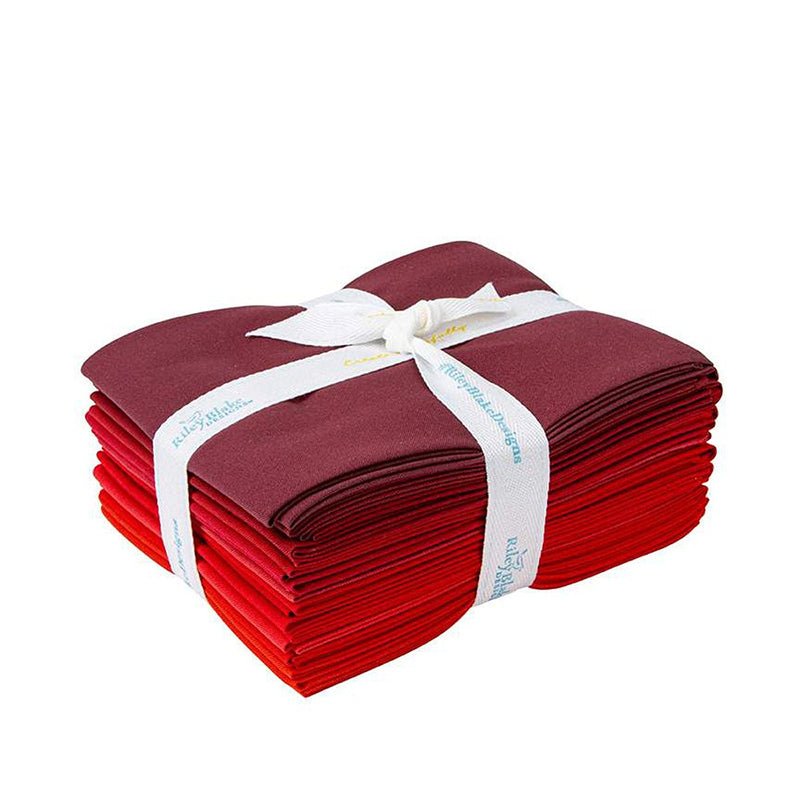 Confetti Cottons Red Fat Quarter Bundle from Riley Blake - Riley Blake from Fort Worth Fabric Studio