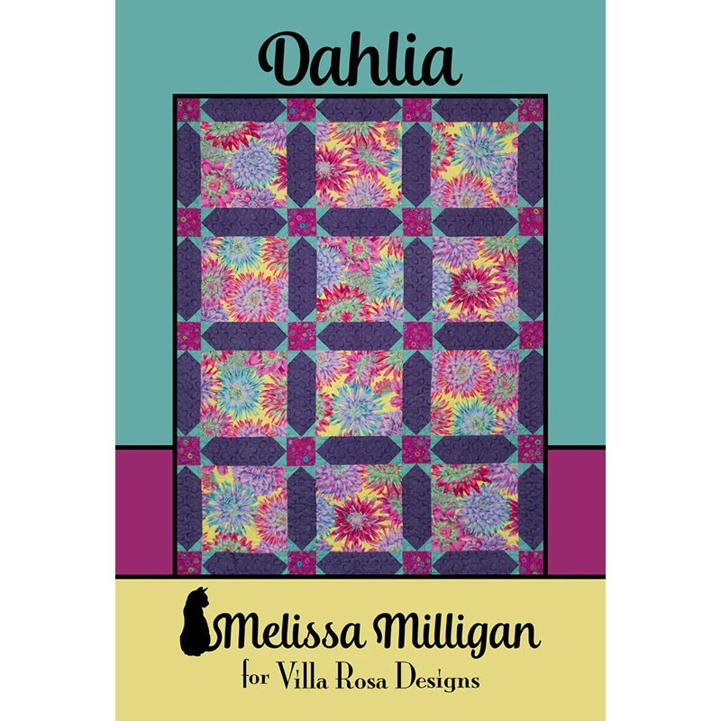 Dahlia Quilt Pattern by Villa Rosa Designs