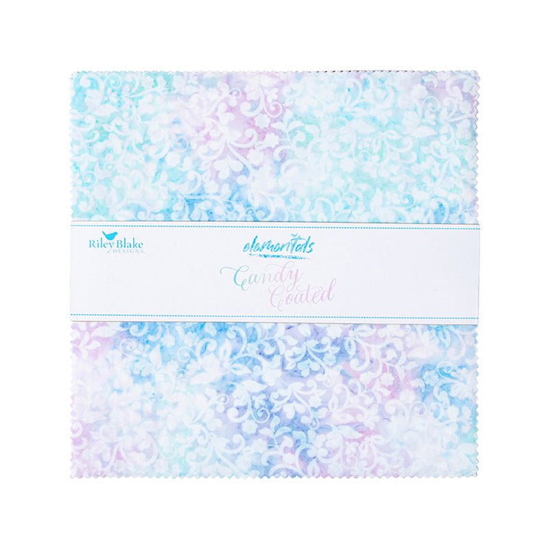 Expressions Batiks Elementals Candy Coated 10" Stacker from Riley Blake by Riley Blake