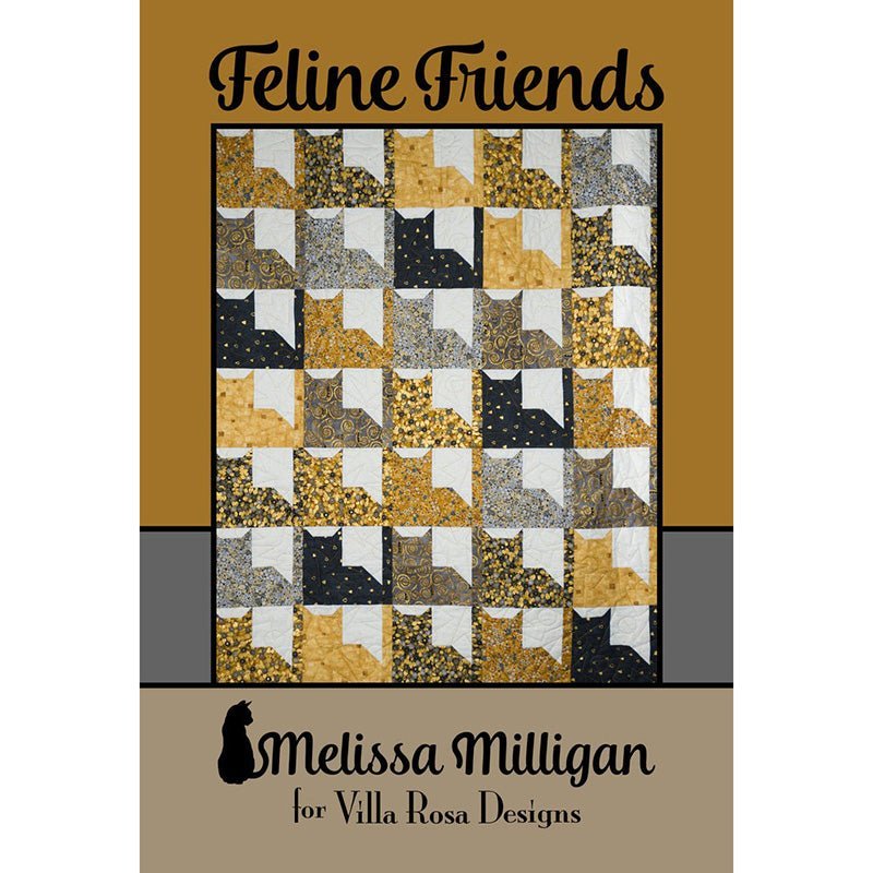 Feline Friends Quilt Pattern by Villa Rosa Designs