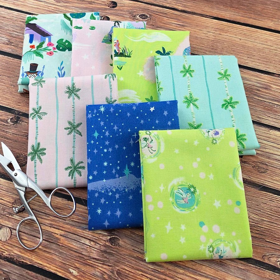 Forever Neverland Fat Quarter Bundle from Riley Blake 7 Prints by Riley Blake
