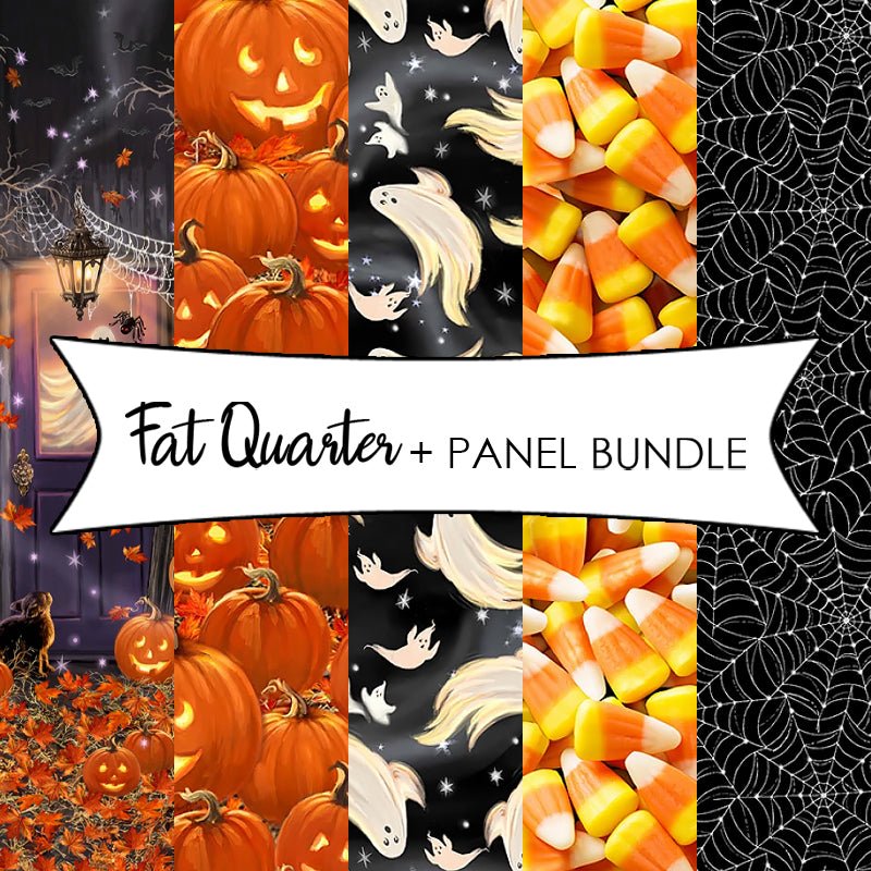 Fright Night Fat Quarter + Panel Bundle by Timeless Treasures