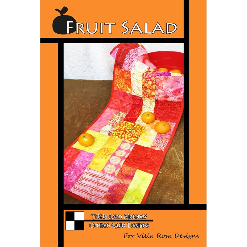 Fruit Salad Table Runner Pattern - Villa Rosa Designs from Fort Worth Fabric Studio
