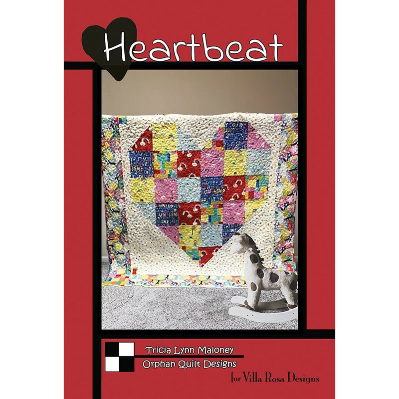Heartbeat Quilt Pattern by Villa Rosa Designs