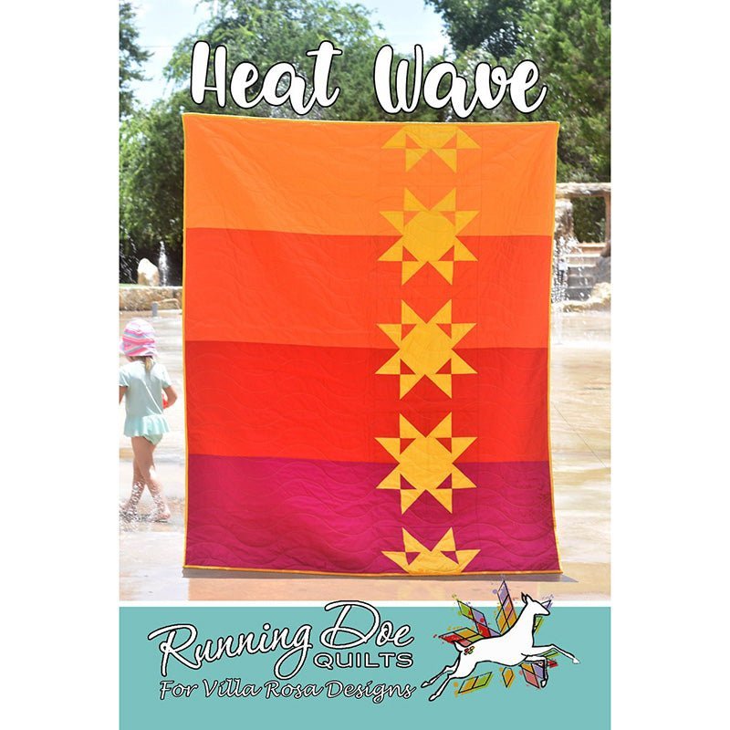 Heat Wave Quilt Pattern by Villa Rosa Designs