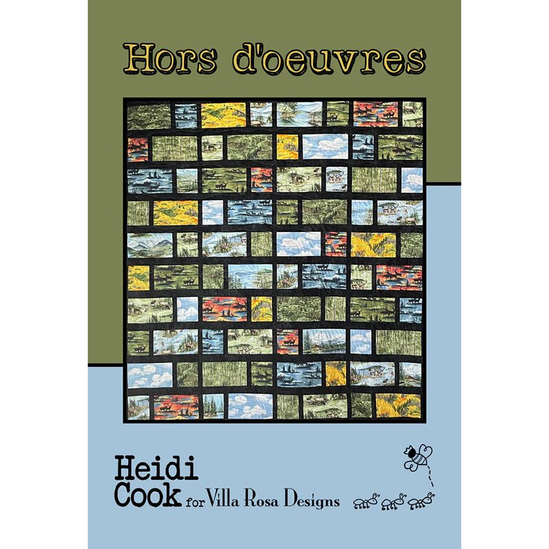 Hors D'oeuvres Quilt Pattern by Villa Rosa Designs