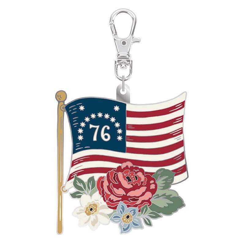 Independence Flag Enamel Charm from Riley Blake by Riley Blake