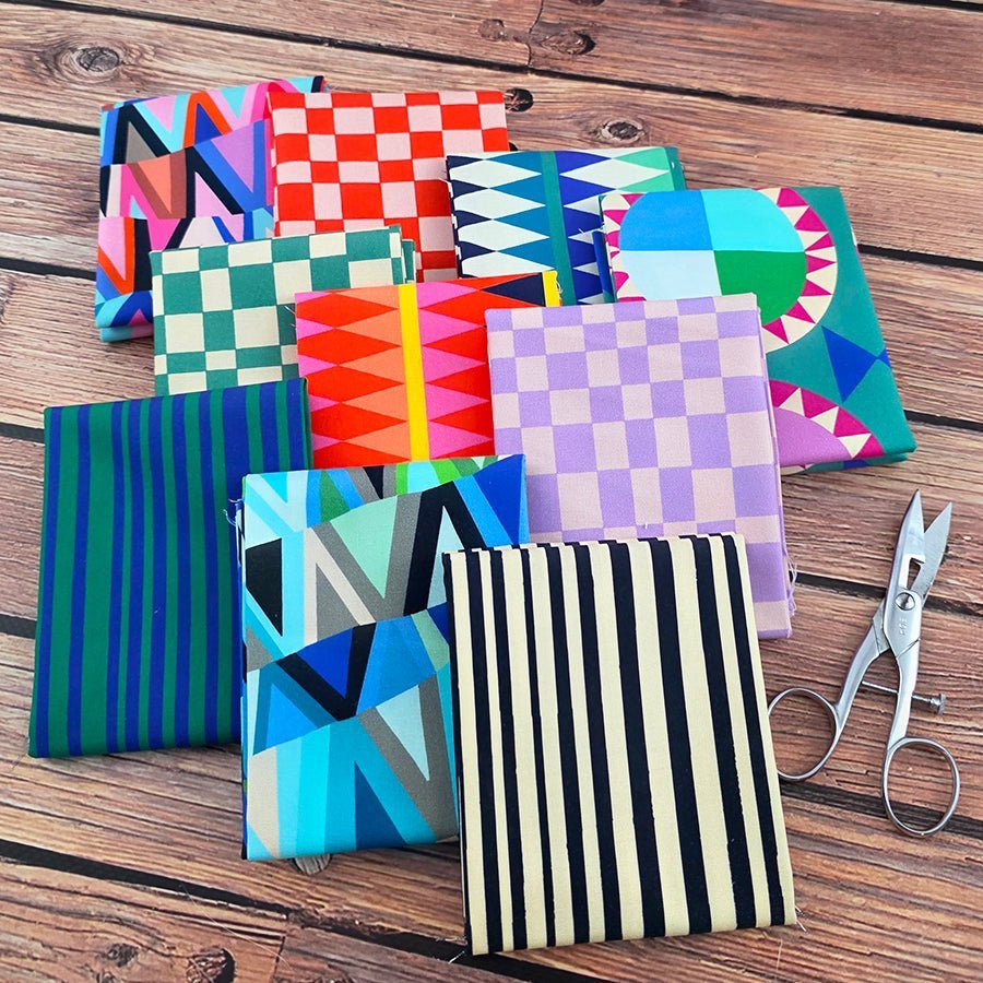 Kaleidoscope Fat Quarter Bundle from Windham 10 Prints by Windham