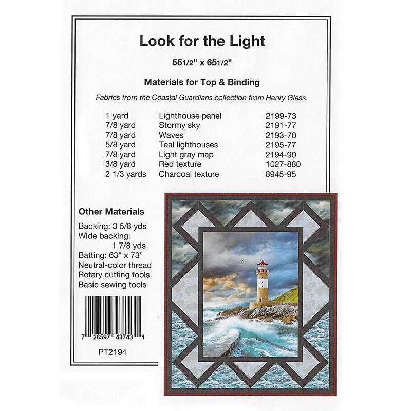Look for the Light Wall Hanging Quilt Pattern by Pine Tree Country Quilts - Pine Tree Country Quilts