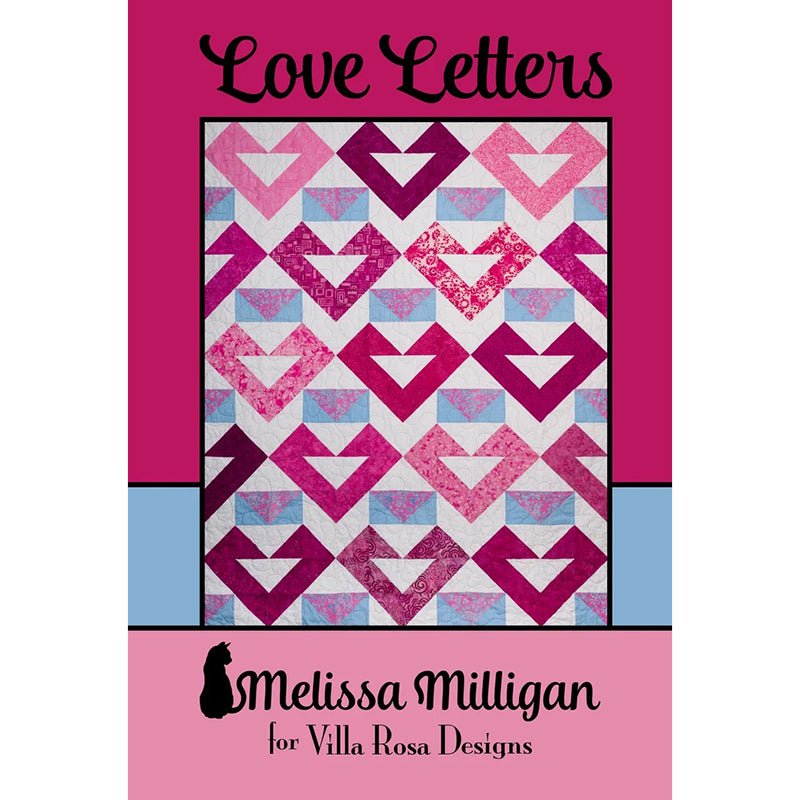 Love Letters Quilt Pattern by Villa Rosa Designs