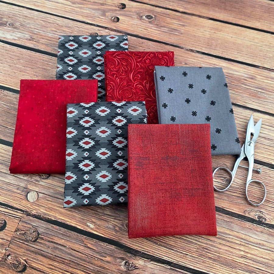 Marfa Station – FWFS Exclusive 6 Piece Fat Quarter Bundle by Fort Worth Fabric Studio
