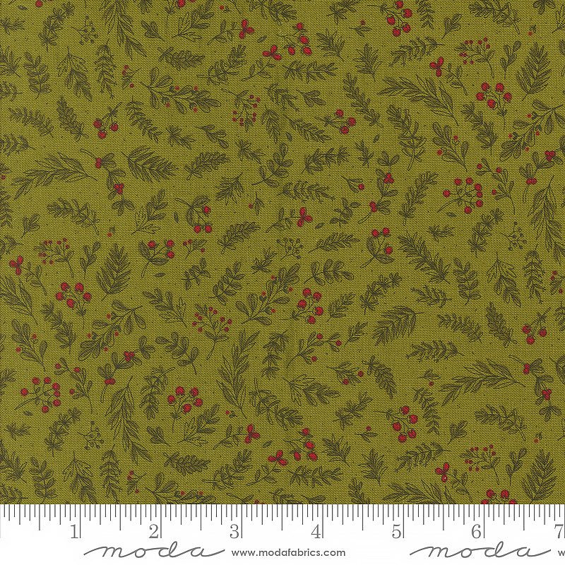 Moda Emmitt & Ivy Holly Pine 1 Yard Cut by Moda