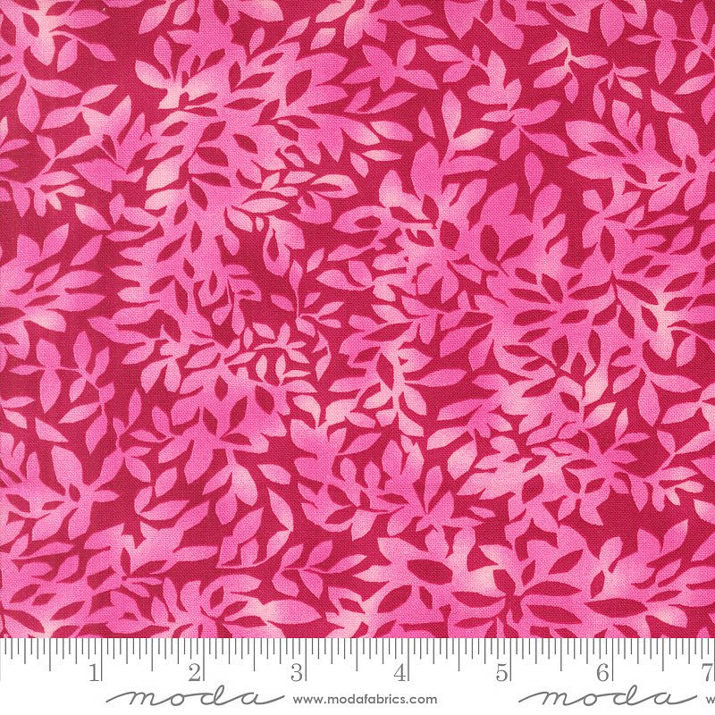 Moda Superbloom Leafy Blenders Orchid 1 Yard Cut by Moda