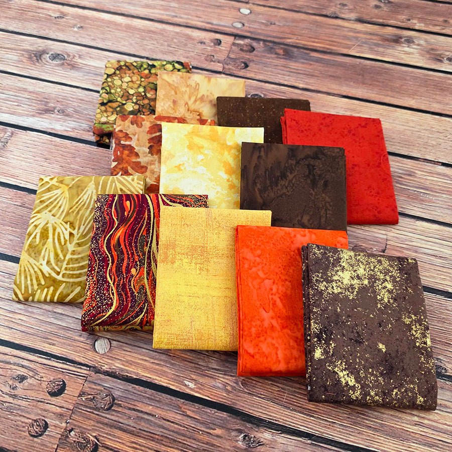 Nacogdoches Woods– FWFS Exclusive 12 Piece Fat Quarter Bundle by Fort Worth Fabric Studio