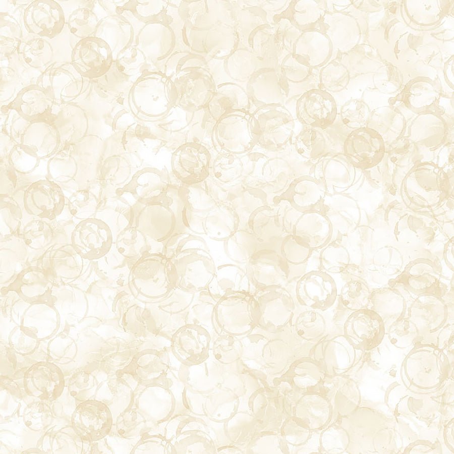Northcott Barista Coffee Stains Cream 1 Yard Cut - Northcott from Fort Worth Fabric Studio