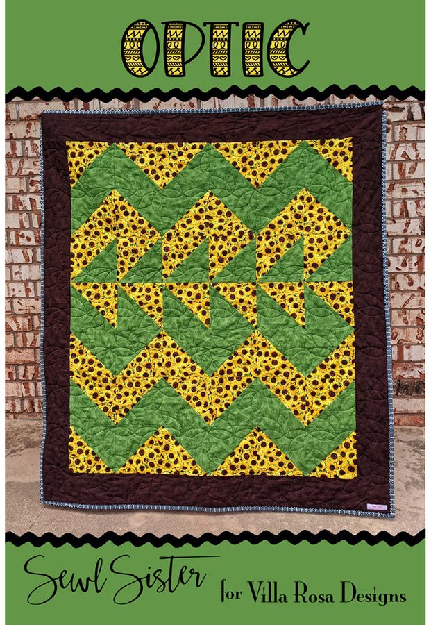 Optic Quilt Pattern - Villa Rosa Designs from Fort Worth Fabric Studio