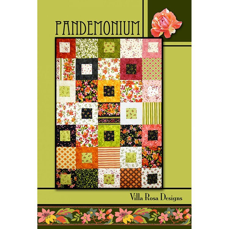 Pandemonium Quilt Pattern by Villa Rosa Designs