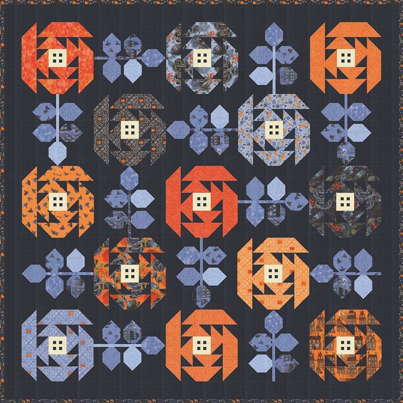 Pasadena Roses Quilt Pattern by Robin Pickens by Robin Pickens