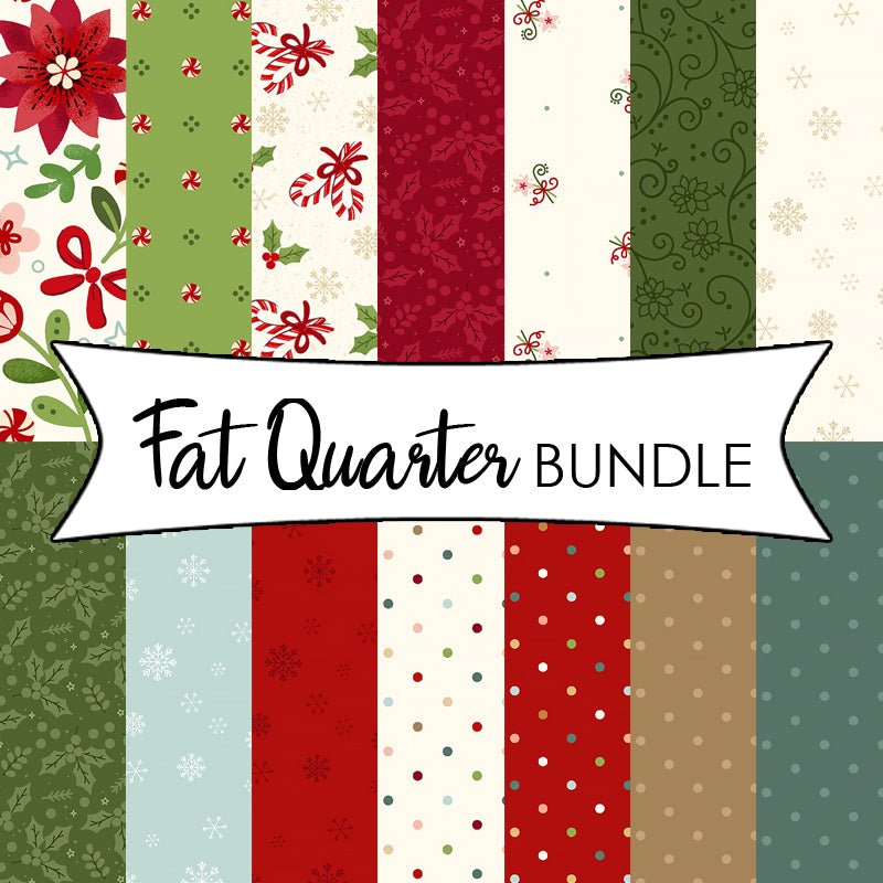 Peppermint & Pine Fat Quarter Bundle - Marcus Fabrics from Fort Worth Fabric Studio