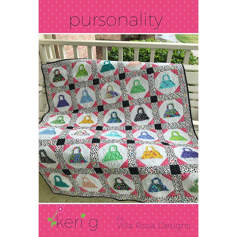 Pursonality Quilt Pattern - Villa Rosa Designs from Fort Worth Fabric Studio