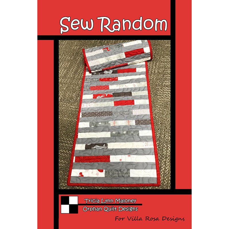Sew Random Table Runner Pattern by Villa Rosa Designs