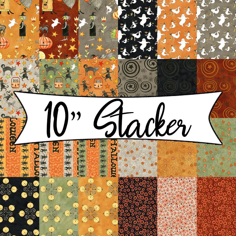 Spooky 10" Stacker - Riley Blake from Fort Worth Fabric Studio