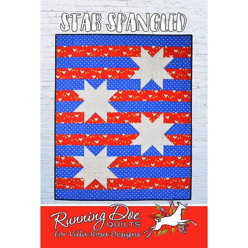 Star Spangled Quilt Pattern by Villa Rosa Designs