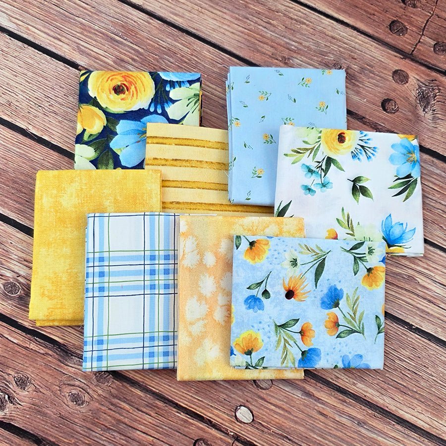 Sunbeam Sweetie – FWFS Exclusive 8 Piece Fat Quarter Bundle by Fort Worth Fabric Studio