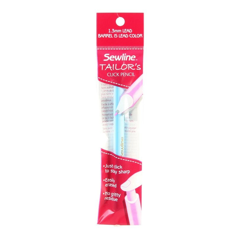 Tailor's Click Fabric Pencil Blue by Sewline