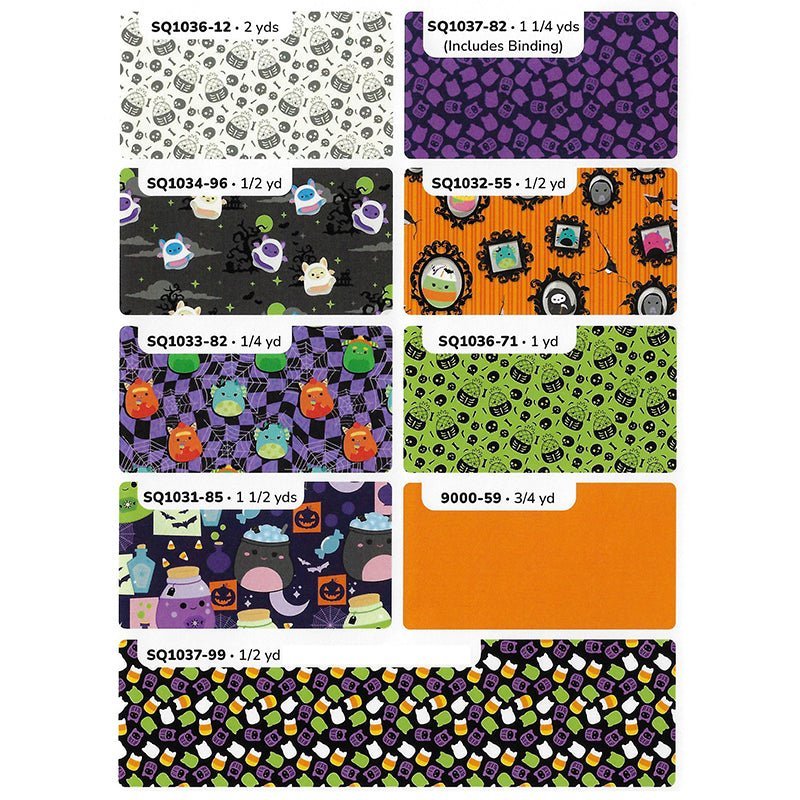 Trick or Treat Quilt Pattern by Northcott by Northcott