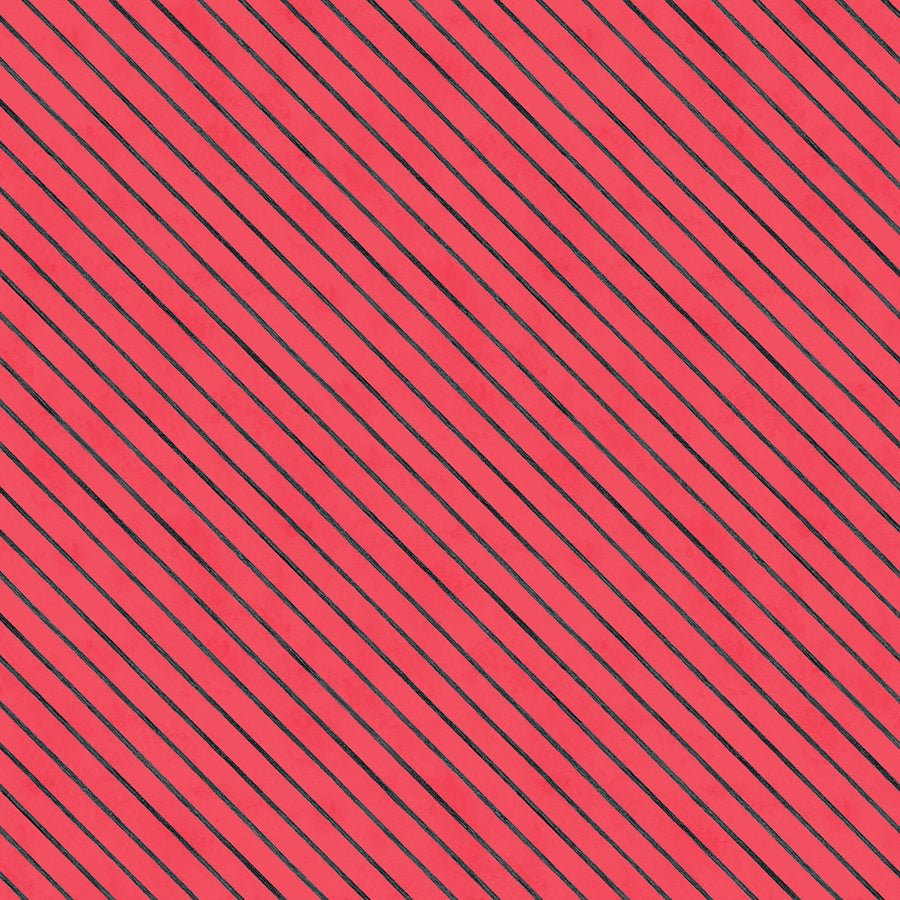 Wilmington Scarlet Dreams Diagonal Stripe Red 1 Yard Cut by Wilmington Prints