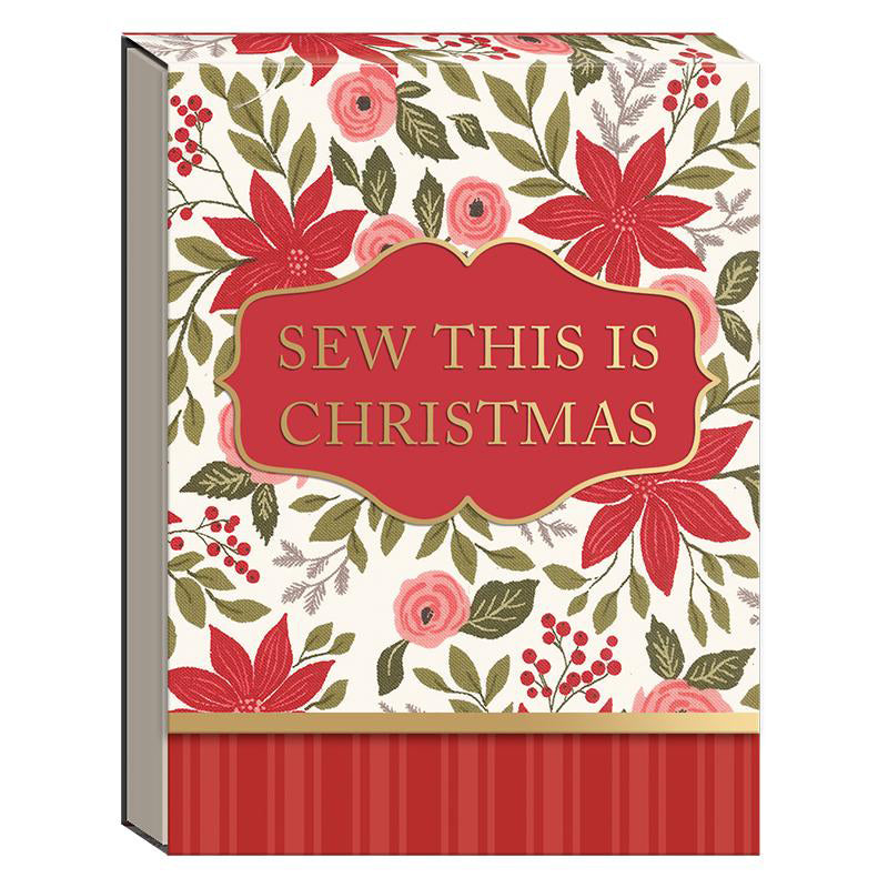 Berry & Pine Notepad with Magnetic Closure