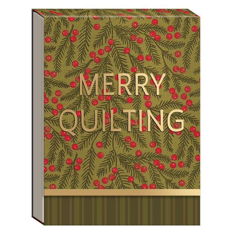 Berry & Pine Notepad with Magnetic Closure