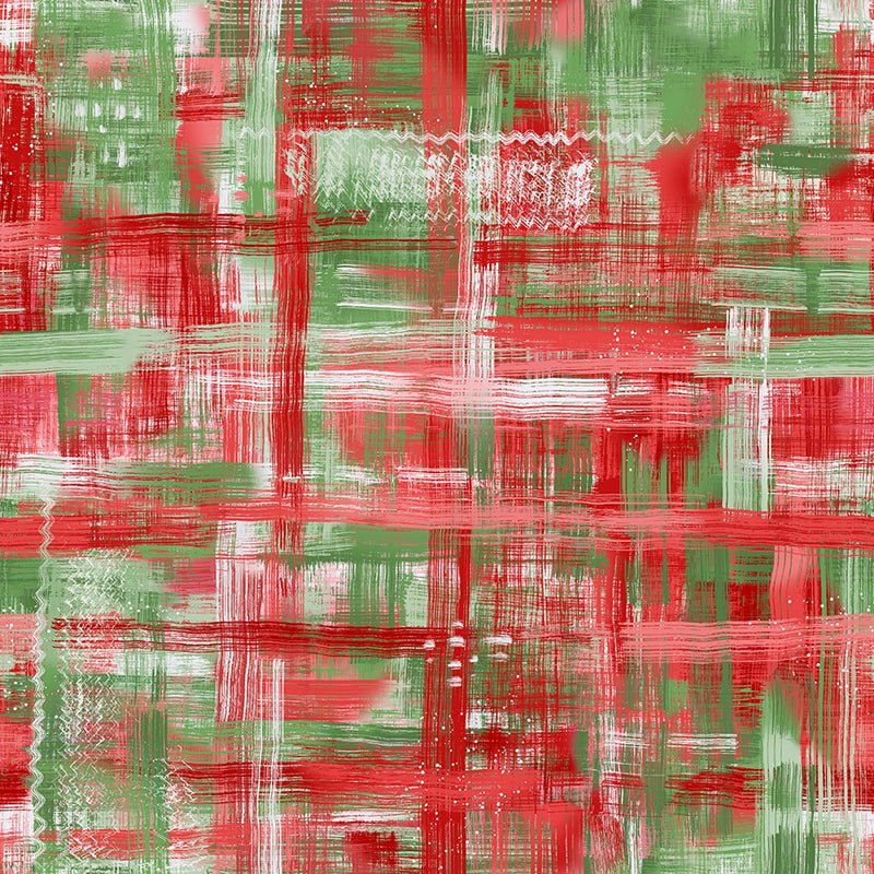 108" Quilt Backs Colorfield Red/Green from Maywood 3 YARD CUT - Maywood Studio from Fort Worth Fabric Studio