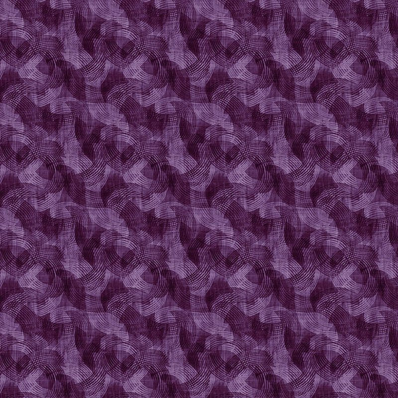 108" Quilt Backs Crescent Textured Acres Purple from Blank 3 YARD CUT by Blank Quilting