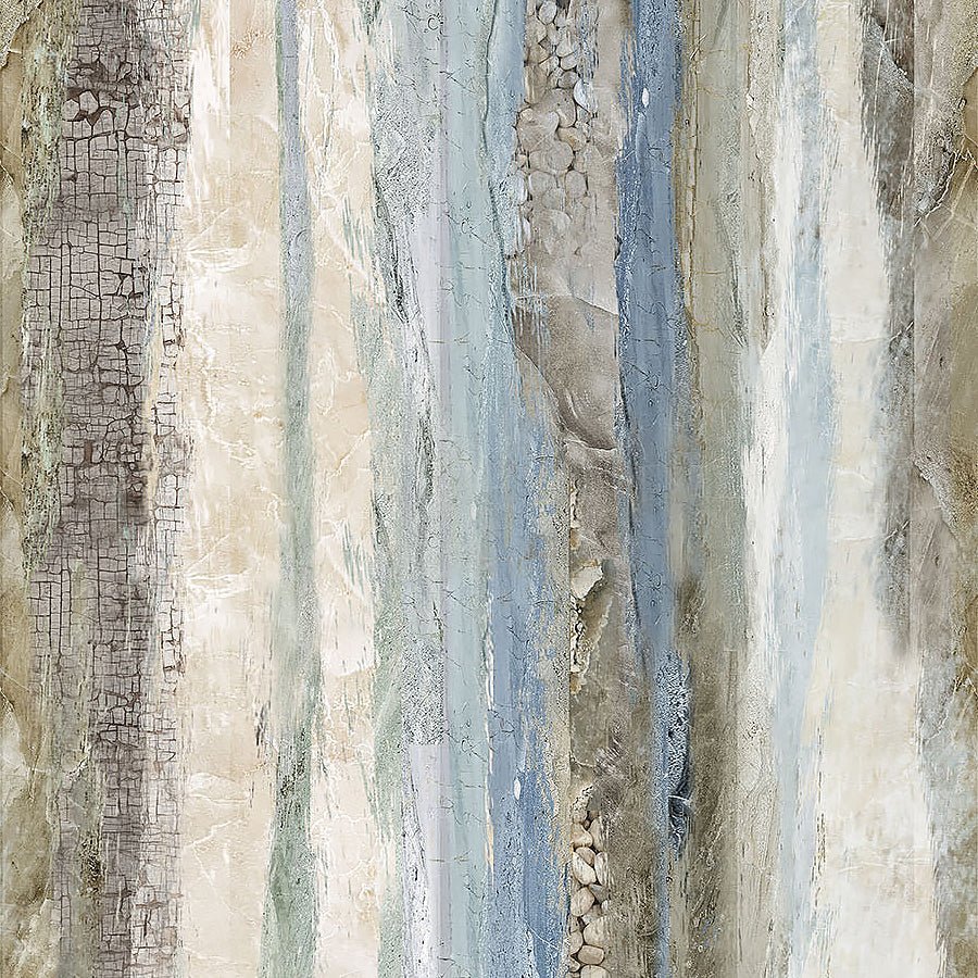 108" Quilt Backs Running Free Texture Ombre Blue Multi from Northcott 3 YARD CUT by Northcott
