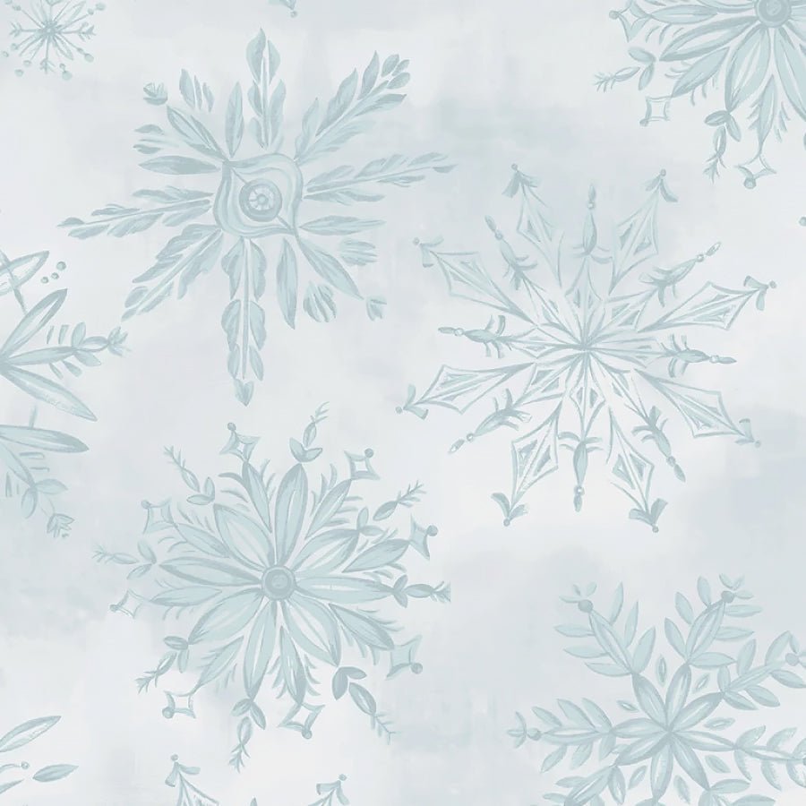 108" Quilt Backs Snowfall Ice from Windham 3 YARD CUT by Windham