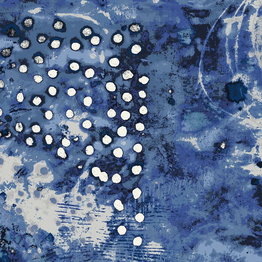 108" Quilt Backs Spotted Graffiti Weather Map from Windham 3 YARD CUT by Windham