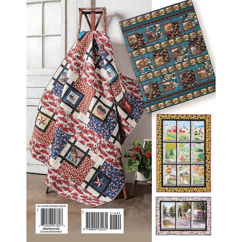 Building Quilts with Panels Quilt Pattern Book